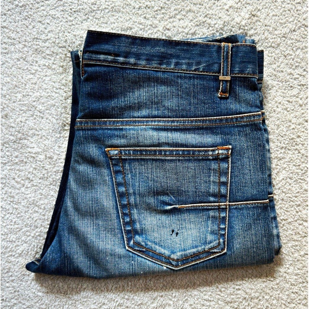 Dior Homme Under My Car Paint Splatter Jeans SS08 Hedi Slimane Size 31 x 32